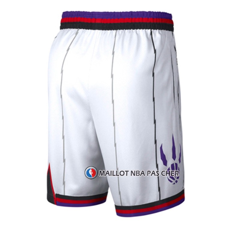 Short Tornto Raptors Mitchell & Ness Blanc